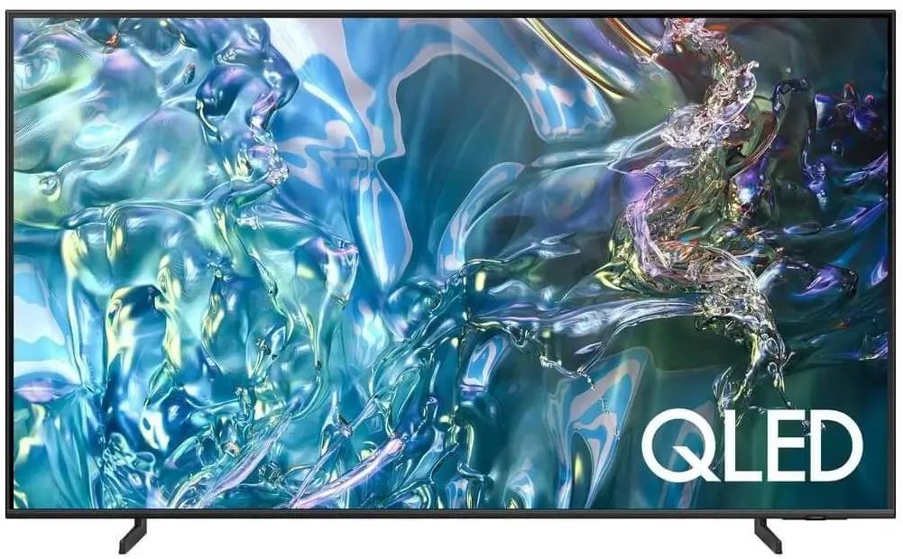 

Телевизор QLED Samsung QE43Q60DAUXRU 43" Series 6 серый 4K Ultra HD 60Hz DVB-T2 DVB-C DVB-S2 USB WiFi Smart TV, QE43Q60DAUXRU