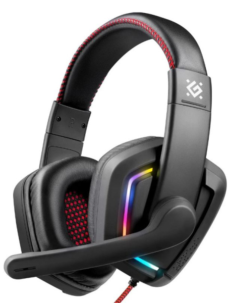 Изображение товара Гарнитура Defender QUAKE - игровая стереогарнитура с микрофоном для ПК и консолей