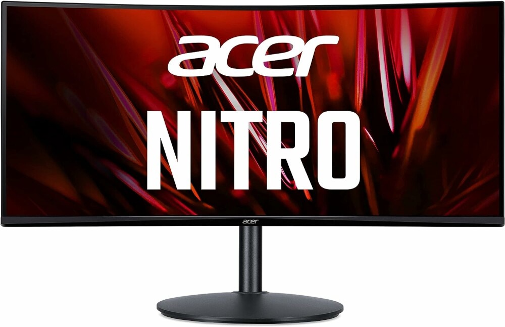 

Монитор 34" Acer Nitro XZ342CUS3bmiipphx UM.CX2EE.301 black, 3440x1440, 1/3ms, 400cd, 180Hz, 21:9, ZeroFrame, Curved 1500R, HDR, 2*HDMI, 2*DP, Audio o, Nitro XZ342CUS3bmiipphx