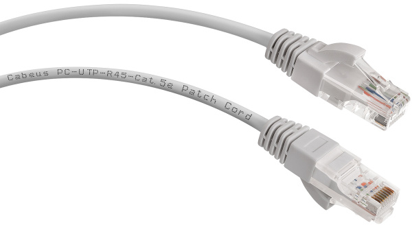 Изображение товара Кабель патч-корд Cabeus PC-UTP-RJ45-Cat.5e длиной 15 метров