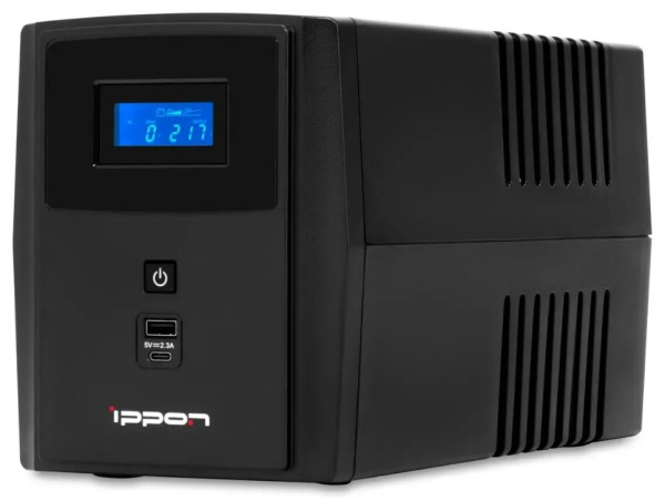 Изображение товара Источник бесперебойного питания Ippon Smart Power Pro II 2200 Euro (УЦЕНЕННЫЙ)