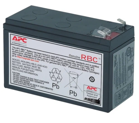 Изображение товара Батарея APC RBC17 уцененная комплект аккумуляторов для ИБП