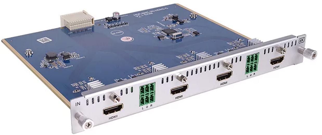 

Карта INTREND ITMCI4-H2A входная 4*HDMI2.0, 3840x2160/60 (4:4:4), эмбедирование звука, ITMCI4-H2A