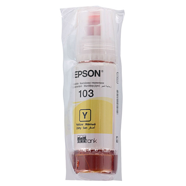 

Контейнер Epson C13T00S44A с желтыми чернилами для L3100 L3101 L3110 L3150 L1110 L3151 L3156 3160 L5190, C13T00S44A