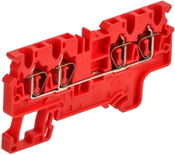 

Клемма пружинная IEK AF-CT42-00-4-K04-002 CX2.5-4 четырехконтактная красная ARMAFIX, AF-CT42-00-4-K04-002