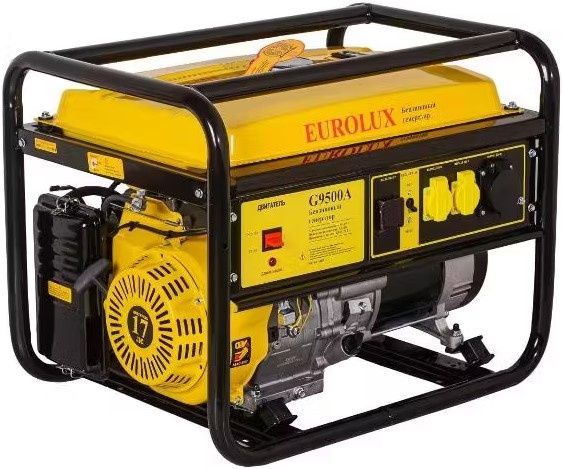 Изображение товара Генератор Eurolux G9500A бензиновый мощный для дома и стройки 8.5 кВт