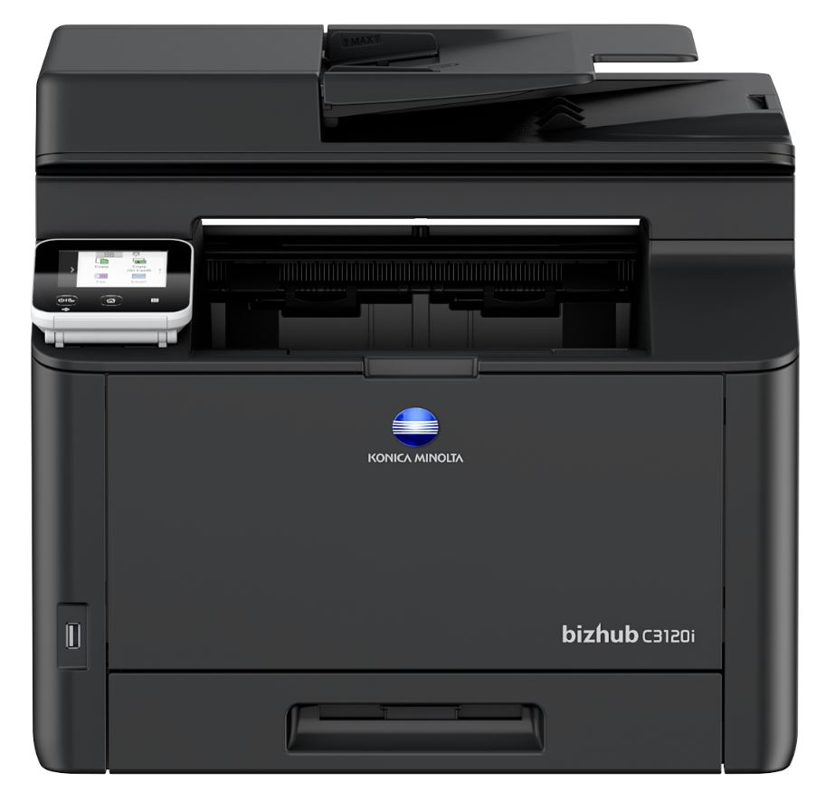 

МФУ лазерное цветное Konica Minolta bizhub C3120i AE1V021 А4 , 31 стр./мин, duplex, 2400x600, 512MB, USB/Ethernet/Wi-Fi, DADF 50, tray 250+50, bizhub C3120i