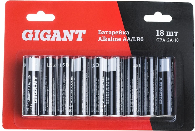 Батарейка Gigant GBA-2A-18