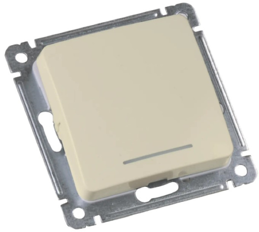 Изображение товара Одноклавишный переключатель HEGEL ВС10-462-01 для электросистем