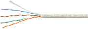 фото Кабель витая пара U/UTP 5e кат. 4 пары  Cabeus UTP-4P-Cat.5e-SOLID-GY-LIGHT-20