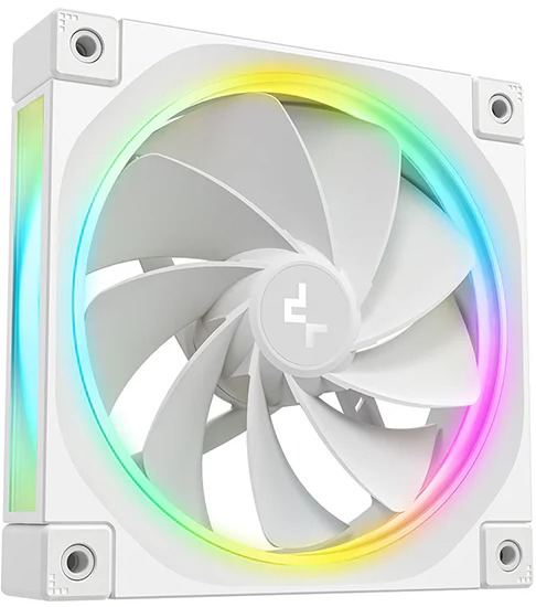 

Вентилятор для корпуса Deepcool FL12R WH 120mm, ARGB, 4-pin PWM, 500-2150rpm, 55CFM, 33.9dBA, белый, color BOX, FL12R WH