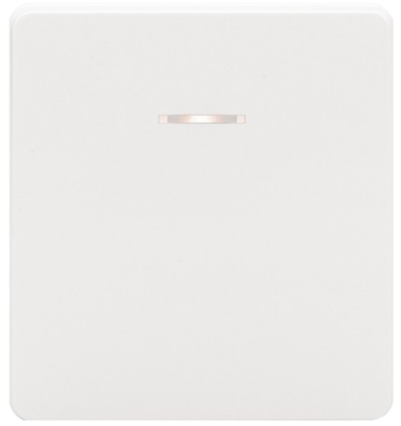 

Переключатель перекрестный KRANZ KR-78-0718-1 ROUND 1 клавишный с подсветкой 10А с/у перламутр, KR-78-0718-1