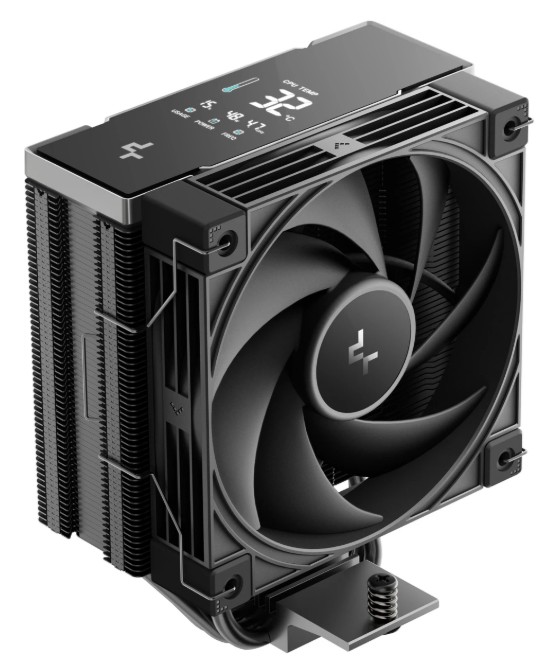 

Кулер Deepcool AK400 G2 DIGITAL NYX LGA1851/1700/1200/115X/AM5/AM4 (TDP 220W, 120mm, 2200rpm, 63.4CFM, 31.45dBa), AK400 G2 DIGITAL NYX