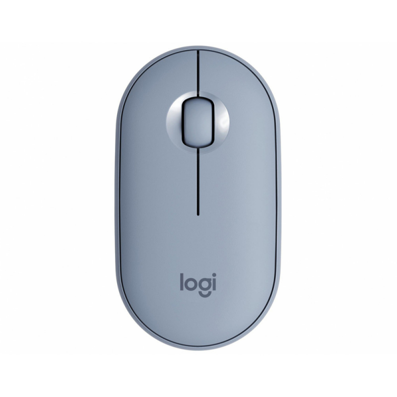 

Мышь беспроводная Logitech Pebble M350 синяя, 910-005576, Pebble M350