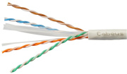 фото Кабель витая пара U/UTP 6 кат. 4 пары  Cabeus UTP-4P-Cat.6-SOLID-GY-20