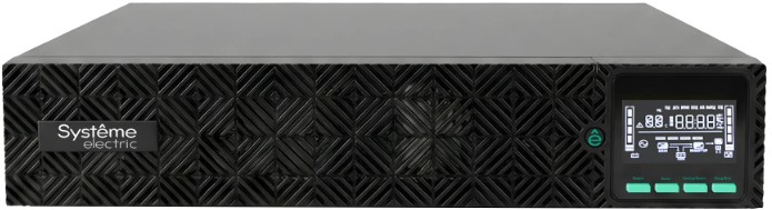 

Источник бесперебойного питания Systeme Electric SRVSE10KRTXLIG2 Smart-Save Online SRV 10000 ВA, 10000 Вт, 230 В, 1:1, 2U+2U, конвертируемый форм-факт, SRVSE10KRTXLIG2
