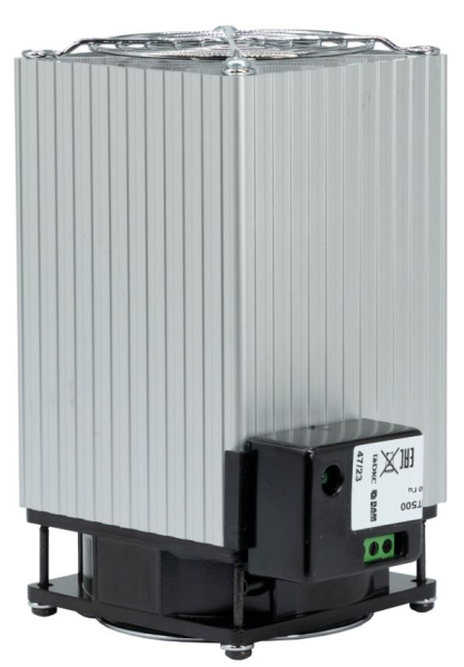 Изображение товара Обогреватель с вентилятором DKC R5FSHT501 для шкафа корпус алюминий