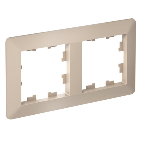 Изображение товара Рамка двойная Systeme Electric AtlasDesign Air 2 поста для электроустановочных устройств