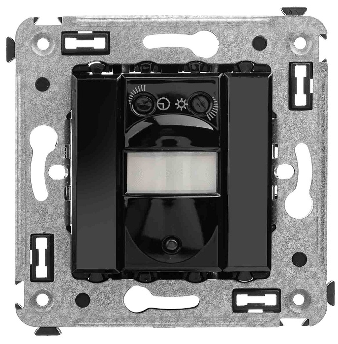 

Датчик движения DKC 4402143 в стену, "Черный квадрат", 2 модуля, "Avanti", 4402143