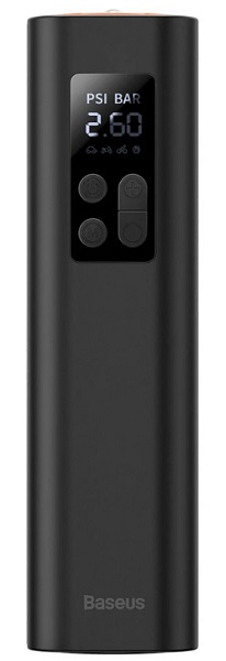 

Компрессор автомобильный Baseus CRCQ000001 Super Mini Inflator Pump Black, CRCQ000001