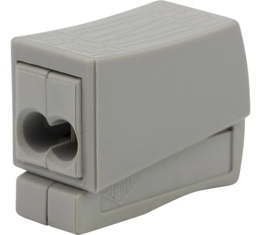 Изображение товара Строительно-монтажные клеммы Rexant 07-2411 на 2 контакта, IP20, 24 А