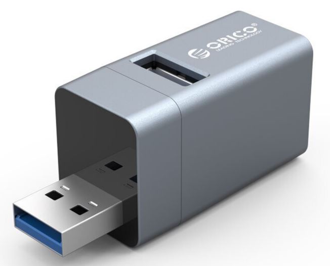 

Концентратор Orico ORICO-MINI-U32L-GY-BP мини, 1xUSB-A 3.0, 5 Гбит/с, 2xUSB-A 2.0, 480 Мбит/с, вход USB-A, серый, ORICO-MINI-U32L-GY-BP