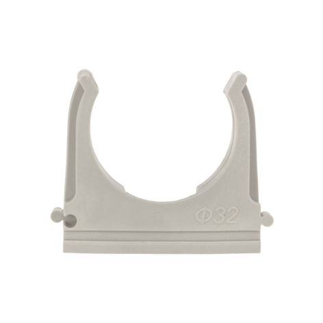 Изображение товара Клипса Rexant 28-0132-4 для гофротруб и кабелей 32 мм серый