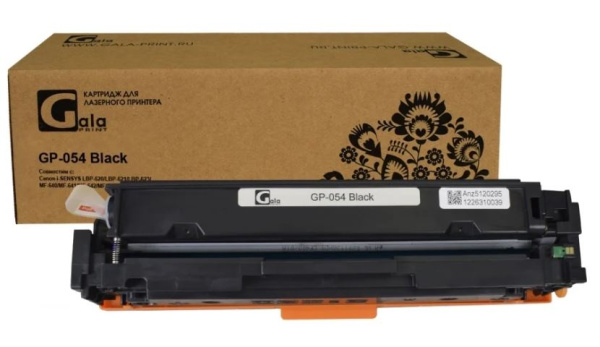 Изображение товара Картридж GalaPrint GP_054_BK для лазерных принтеров Canon