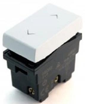 Изображение товара Выключатель CAME AV45B51 без подсветки накладной монтаж Белый