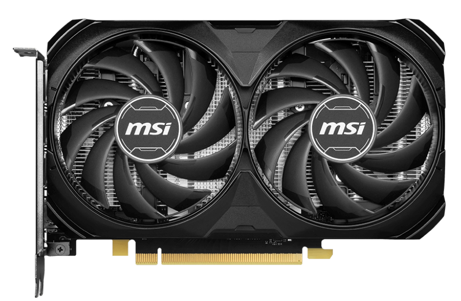 

Видеокарта PCI-E MSI GeForce RTX 4060 Ti VENTUS 2X BLACK (RTX 4060 Ti VENTUS 2X BLACK 16G OC) 16GB GDDR6 128bit 5nm 2310/18000MHz HDMI/3*DP, GeForce RTX 4060 Ti VENTUS 2X BLACK OC (RTX 4060 Ti VENTUS 2X BLACK 16G OC)