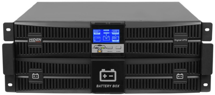 

Источник бесперебойного питания HIDEN EXPERT UDC9203S-RT встроенные акб в корпусе (7А/ч х 8шт),3 kVA/2,7 kW, EXPERT UDC9203S-RT