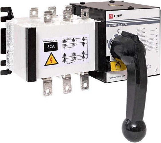 

Автоматический ввод резерва EKF ats-tsr1-32A-3p-pro АВР ТСР1 32А 3Р 230В, ats-tsr1-32A-3p-pro