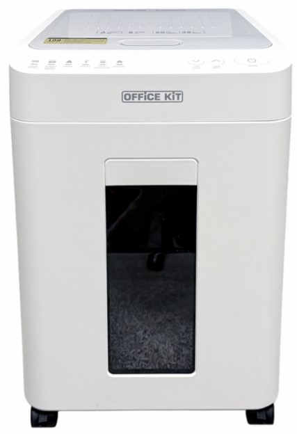 

Уничтожитель бумаг Office Kit SA100М (1,9х12) OK1912SA100M белый с автоподачей (секр.P-5) фрагменты 100лист. 25лтр. скобы пл.карты, SA100М (1,9х12)