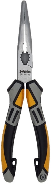 

Длинногубцы Felo 59222040 угловые с резцом 205 мм, 59222040