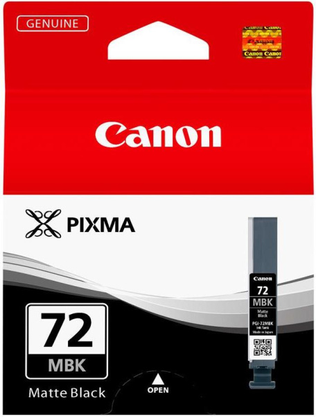 Изображение товара Картридж Canon PGI-72MBK черный для PIXMA PRO-10 и PRO-10S