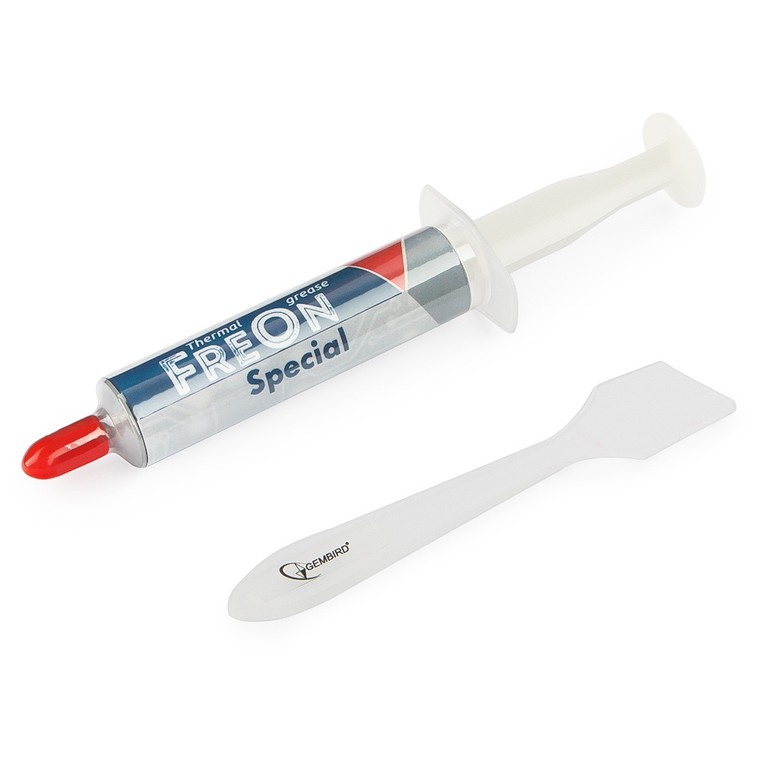 

Термопаста Gembird FreOn Special GF-11-5 для радиаторов, 5гр, шприц, FreOn Special GF-11-5