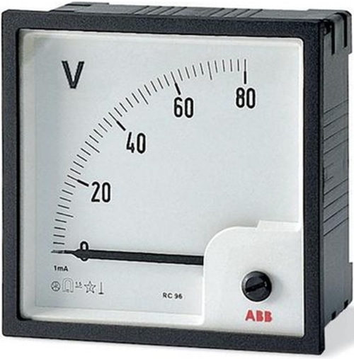 

Вольтметр ABB 2CSG112220R4001 перем.тока прям.вкл. VLM-1-500/72, 2CSG112220R4001