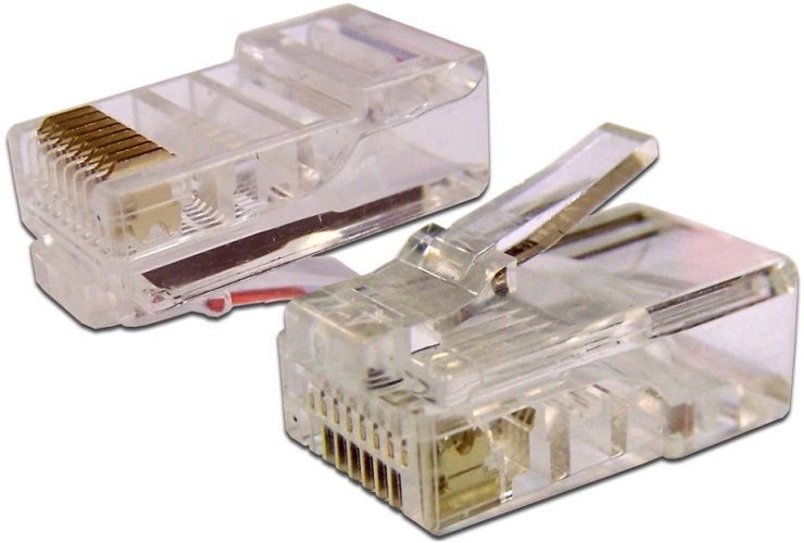 

Коннектор TWT TWT-PL45-8P8C-6 RJ45 UTP 8P8C, универсальный, cat.6, 100 шт., TWT-PL45-8P8C-6