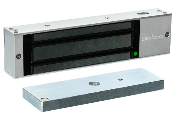 Изображение товара Электромагнитный накладной замок SK-EL500A-DS со встроенным герконом