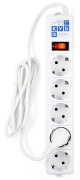 фото Сетевой фильтр Power Cube SPG-B-0,5М-WHITE