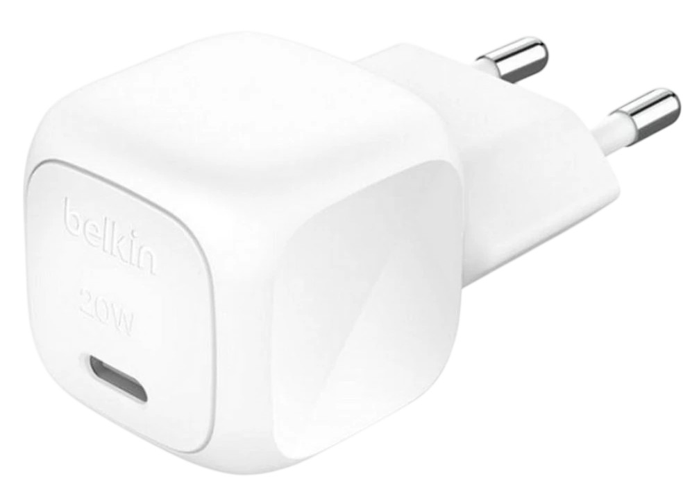 

Зарядное устройство сетевое Belkin WCA009kqWH USB-C Wall Charger 20W With PPS. Цвет: белый, WCA009kqWH