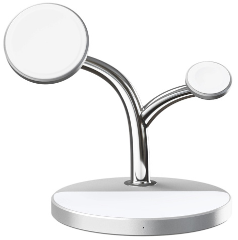 Изображение товара Беспроводное зарядное устройство Lyambda LWI12 3в1 магнитное быстрая зарядка