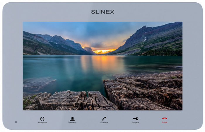 

Видеодомофон Slinex SM-07MN (Silver) цветной, настенный, 7" цветной IPS TFT LCD дисплей 16:9, разрешение экрана 1024х600, SM-07MN (Silver)