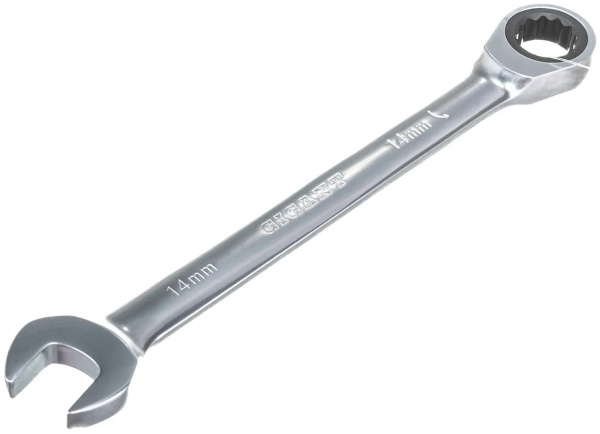Изображение товара Комбинированный трещоточный ключ Gigant GRW14 14 мм 185 мм