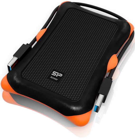 

Внешний жесткий диск 2.5'' Silicon Power SP020TBPHDA30S3K 2TB Armor A30 USB 3.0 черный, SP020TBPHDA30S3K