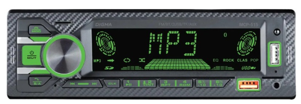 фото Автомагнитола  Digma MCP-515 в Челябинске
