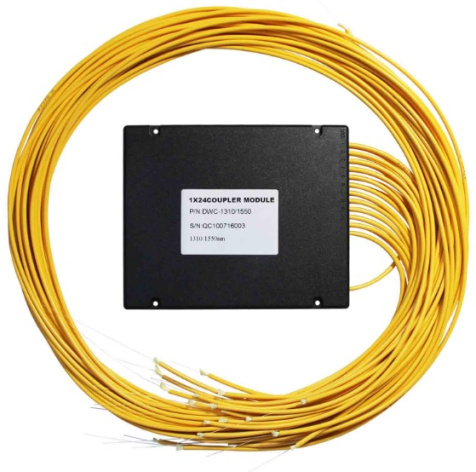 фото Разветвитель сплавной 1х24 неоконцованный TELCORD FBT-1x24-SM-3.0-1м в Екатеринбурге