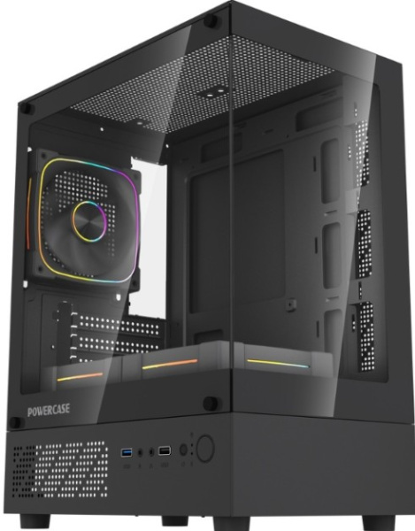Изображение товара Корпус mATX Powercase Vision Micro M1 ARGB