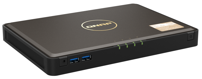 

Сетевой RAID-накопитель QNAP TBS-464-8G 4 слота M.2 2280 NVMe SSD, 2 HDMI-порта, 2 порта 2,5 GbE BASE-T, Intel Celeron N5105 2,0 ГГц (2,9 ГГц), 8 ГБ, TBS-464-8G