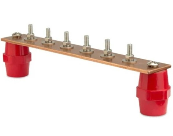 Изображение товара Главная заземляющая шина DKC NE2010 медная 380 мм 10 контактов